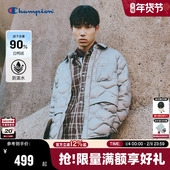 美式 外套女鸭绒 25冬季 新款 防泼水 Champion冠军轻薄羽绒服男短款