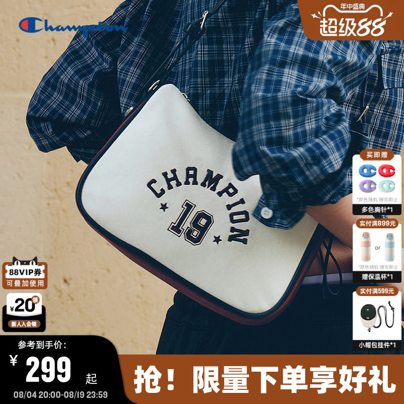 Champion冠军复古单肩斜挎包