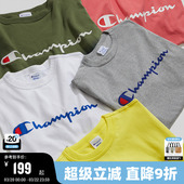 女 多巴胺短袖 Champion冠军情侣t恤男26春季 纯棉休闲复古休闲夏季