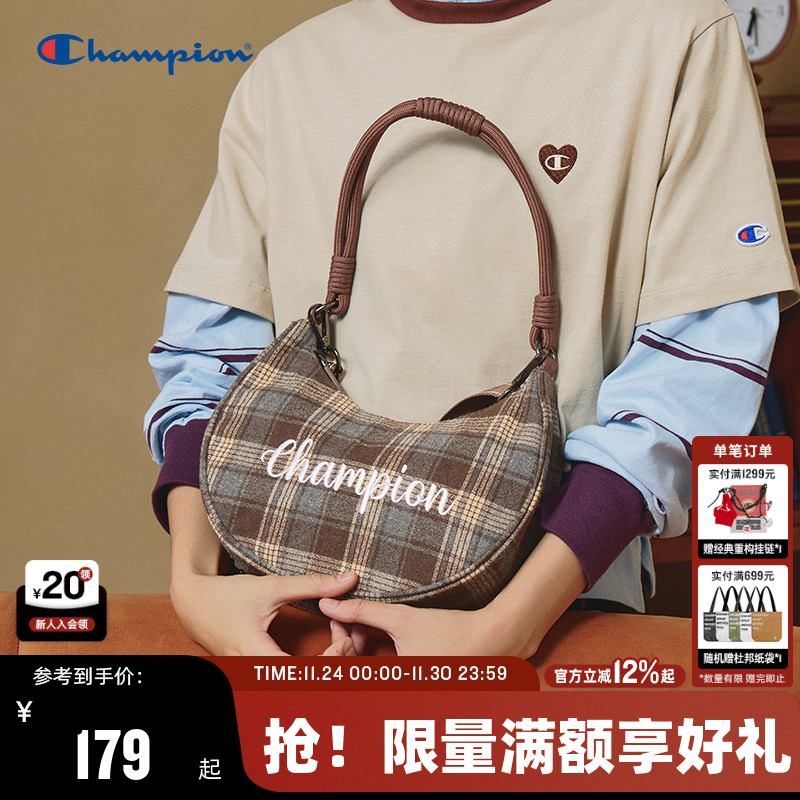 Champion冠军单肩月牙包