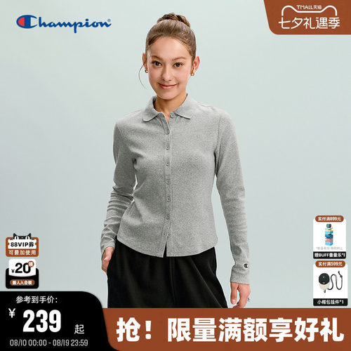Champion冠军长袖衬衫女款