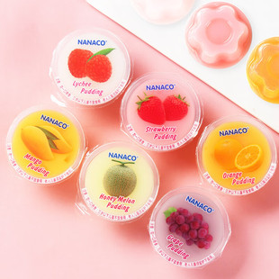 泰国进口NANACO什锦水果味果汁果冻椰果布丁休闲食品儿童小零食