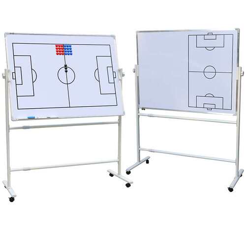 大号支架式足球战术板磁性比赛训练示教板沙盘战术指挥教练战盘