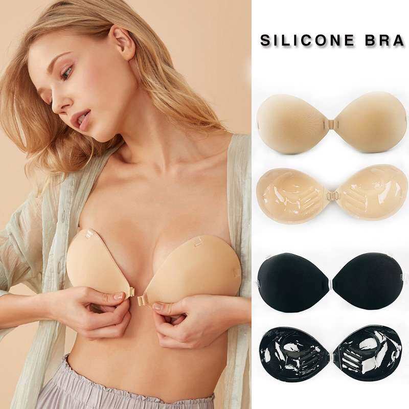 亚当之手隐形文胸siliconebra聚拢硅胶乳贴胸贴加厚隐形硅胶文胸