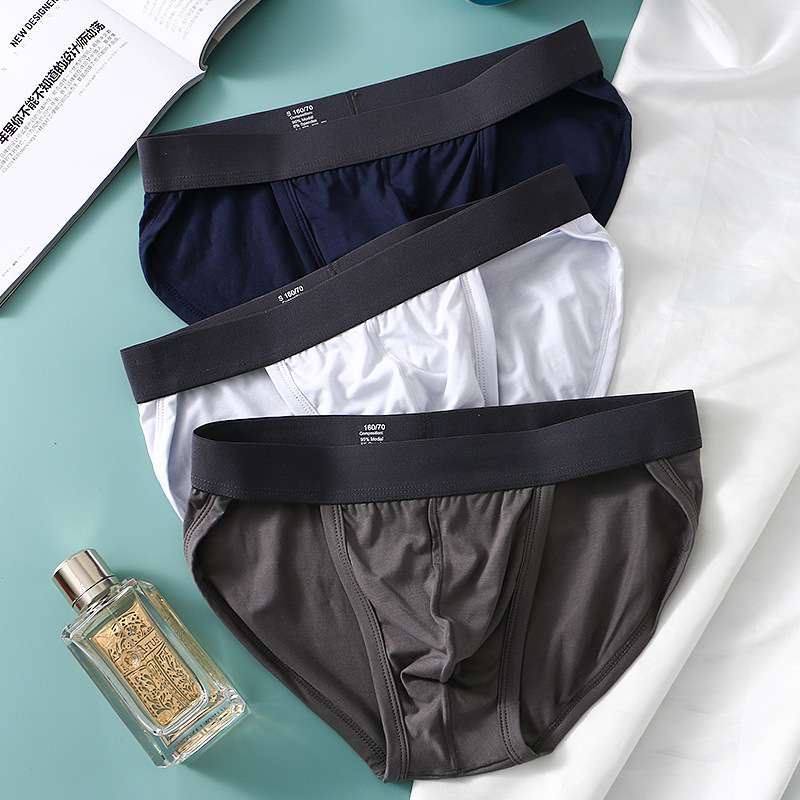 性感高衩T三角U型男内裤中低腰欧美舒适透气青年三角裤