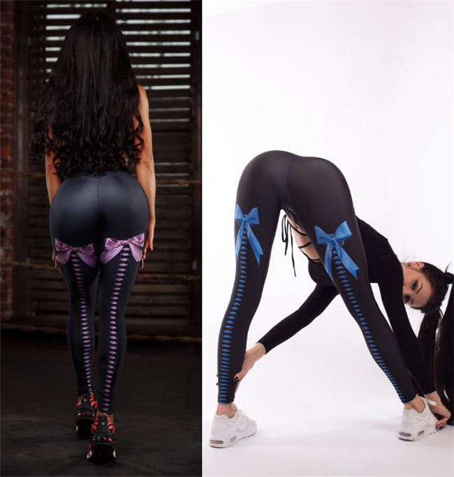 легинсы женск спорт штаны pants 女裤