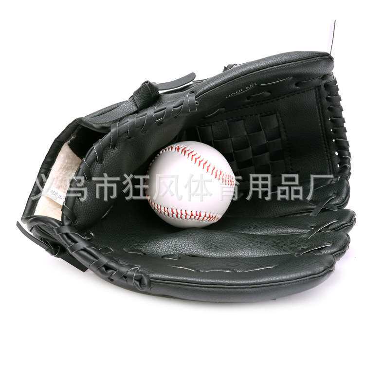 专业PVC棒球手套.寸.寸.寸投手手套耐用投球手套左手用