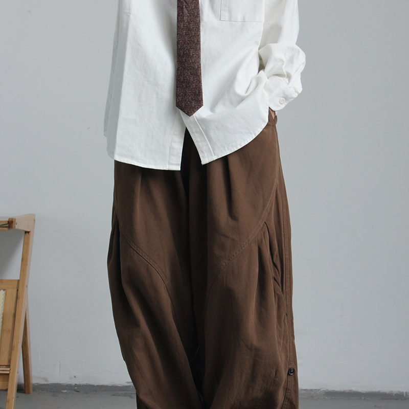 日系复古工装休闲长裤