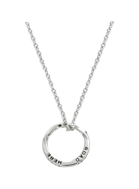 自律项链钛钢不掉色吊坠女钛钢