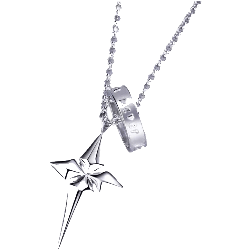 小众品牌项链吊坠钛钢