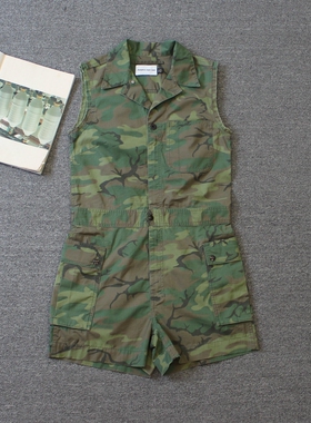 乐福佬仁 又又 迷彩 女装连体短裤  B we shitoday