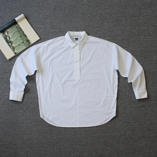 乐福佬仁 齐下副线 砖贵撤柜 女装 宽松长袖衬衫 D3 we shi today