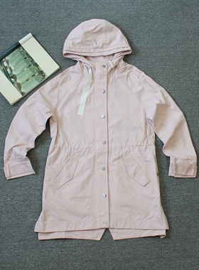 乐福佬仁 齐下副线 撤柜 女装 连帽风衣外套 47we shitoday