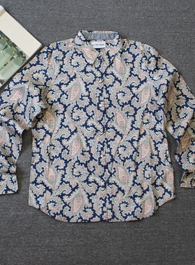 乐福佬仁 齐下副线 撤柜 女装 花卉长袖衬衫 43we shitoday