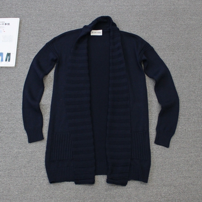 西锐女装 翻领针织开衫外套we shi today