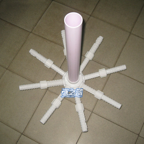 泳之蓝沙缸配件过滤管 泳池砂缸配件八爪鱼主管分水器 亚士图 - 封面