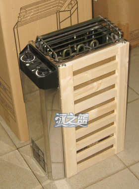 不锈钢内控桑拿炉 迷你桑拿炉3-3.6kw 干蒸炉 家用桑拿炉含桑拿石