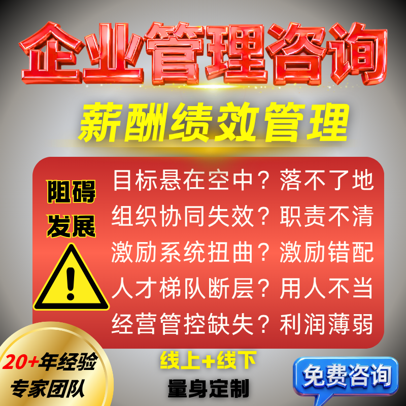 绩效考核与薪酬激励管理全方案设计企业公司电商全套制度工资咨询