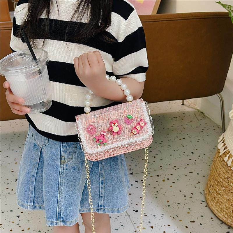 儿童包包女创意新款珍珠手提零钱包可爱幼儿园宝宝百搭单肩斜挎包,玩具/童车/益智/积木/模型,斜挎包/拎包/腰包,淘宝优惠券,粉丝福利购,淘宝优惠卷