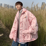 高级感宽松oversize美式工装棉衣加厚棉服1015-MY131-P125控148，男装棉衣，四季星座1015