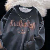 （数据款）美式hiphop卫衣男圆领宽松情侣外套潮牌上衣WY300-P68，女装短外套，四季星座1015