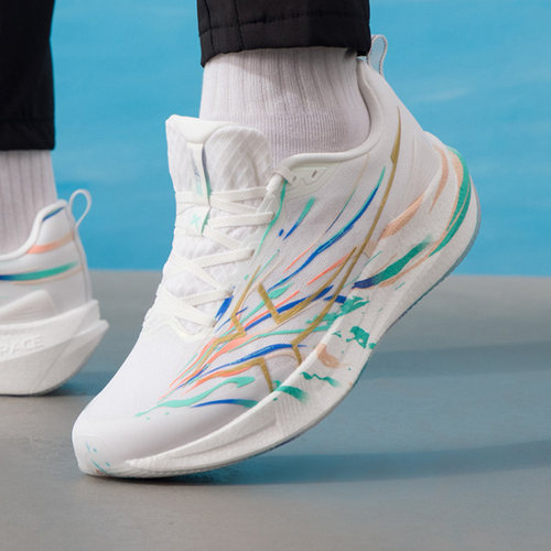 特步两千公里五代 男女学生体测跑步鞋2000千米5.0马拉松专业跑鞋