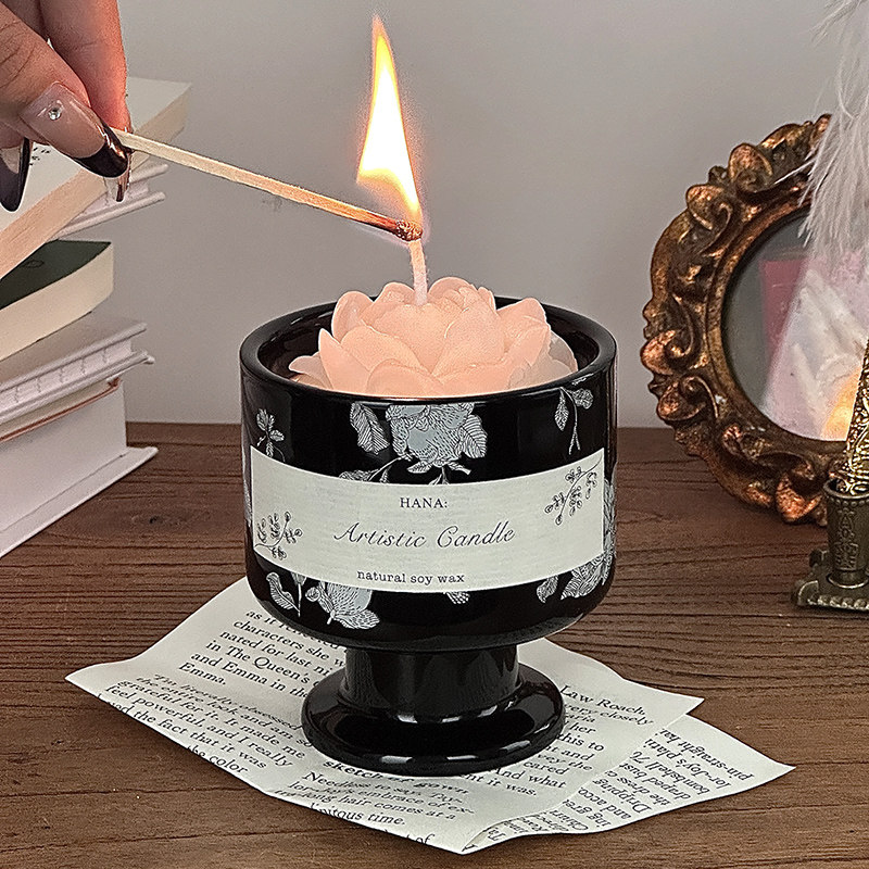 【清仓】Hana山茶花香薰蜡烛礼盒小众高级家用生日礼物送女生闺蜜,家居饰品,香薰蜡烛,淘宝优惠券,粉丝福利购,淘宝优惠卷