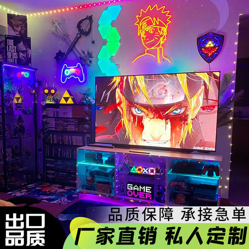 电竞霓虹灯库洛米广告LOVE月桂狗