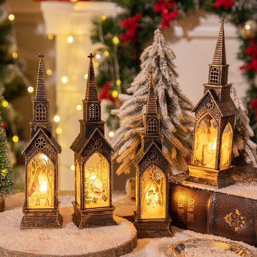 Christmas decorative light emitting cartoon figurine圣诞节