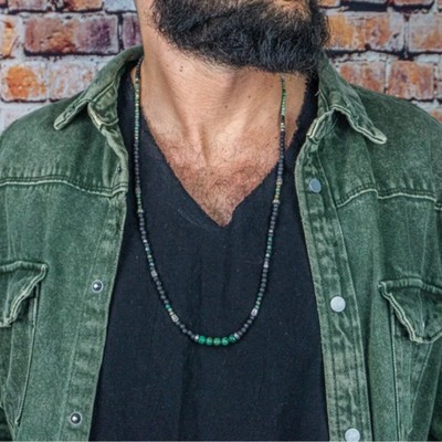 Popular fashion trend Bohemian jewelry - Men's necklace男生