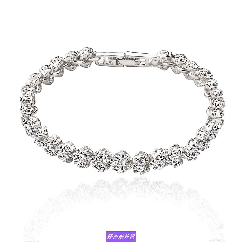 temperament crystal simple accessories woman bracelet grace