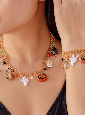 Halloween party decoration alloy bracelet for ladies万圣节女