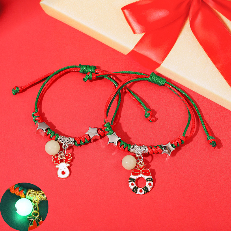 Christmas luminous bracelets are popular gifts for students
