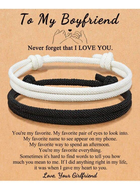 Milan wristbands as Valentine Day birthday gifts for couples