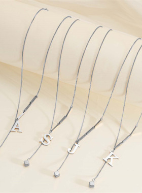 New style letter pendant necklace for ladies' jewelry项链女