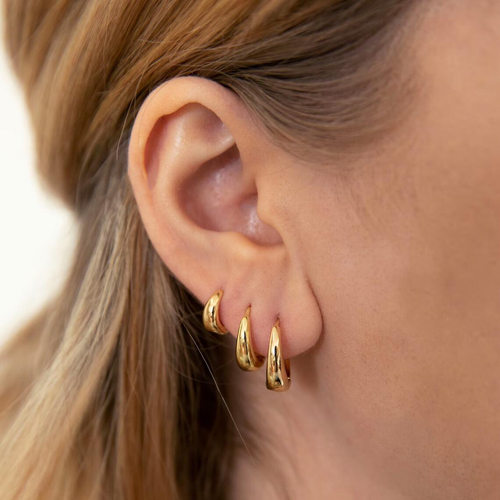 Cross-border minimalist ear ring women's jewelry跨境女士耳饰
