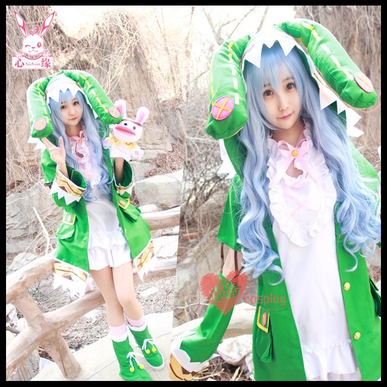 现货心缘cosplay服装约会大作战四系乃cos四糸乃cos精灵装动漫服