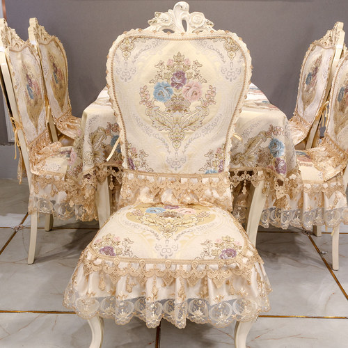 椅垫套罩欧式餐桌防滑拆洗