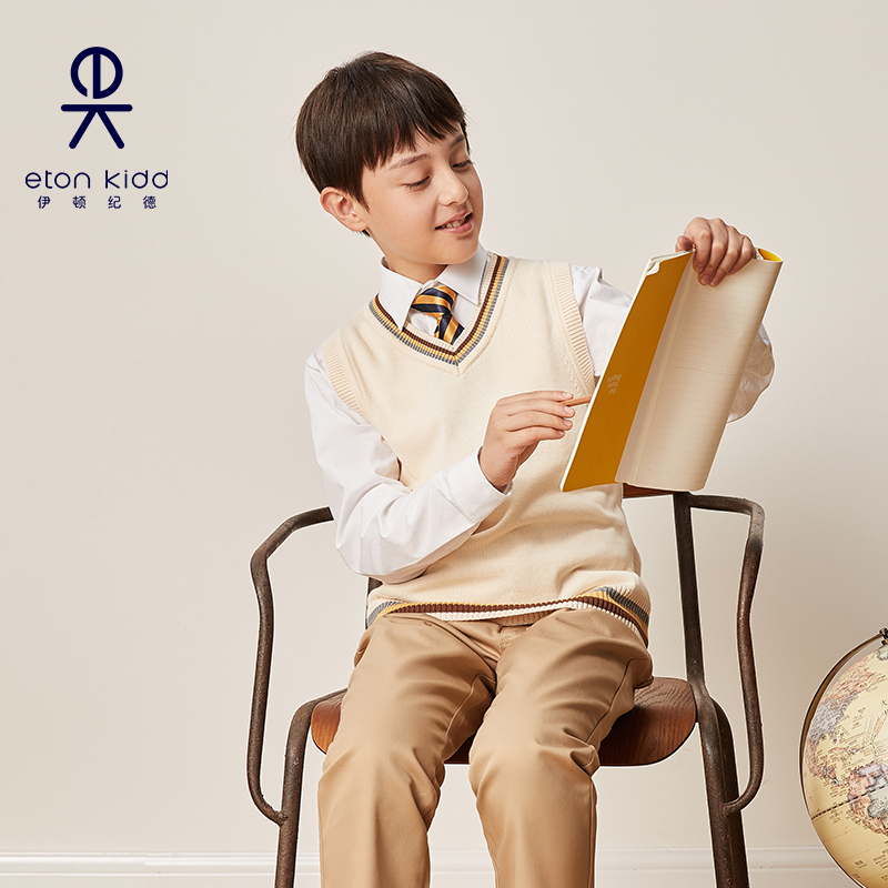 伊顿纪德学院春秋针织背心