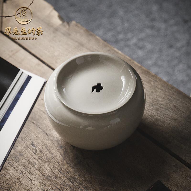 精致手工粗陶日式草木灰釉祥云建水过滤水洗功夫茶具茶道零配茶洗