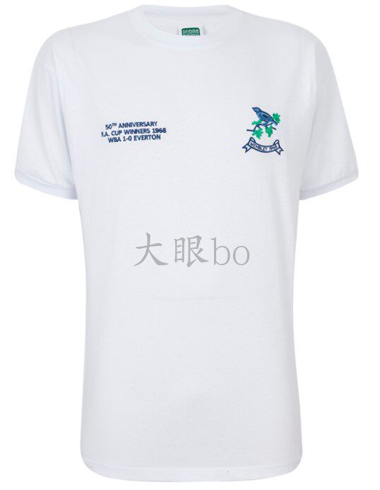west bromwich albion英格超兰球衣西布朗1968棉质缝制9号码