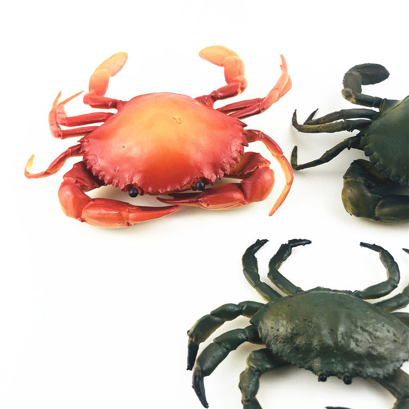 미국 AAA 벌크 3A 시뮬레이션 야생 동물 모델 게 붉은 게 푸른 게 장식품