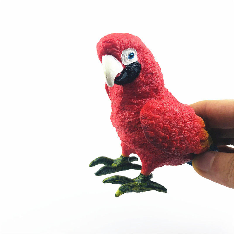 미국 AAA 3A 시뮬레이션 야생 동물 모델 앵무새 새 장식 대형