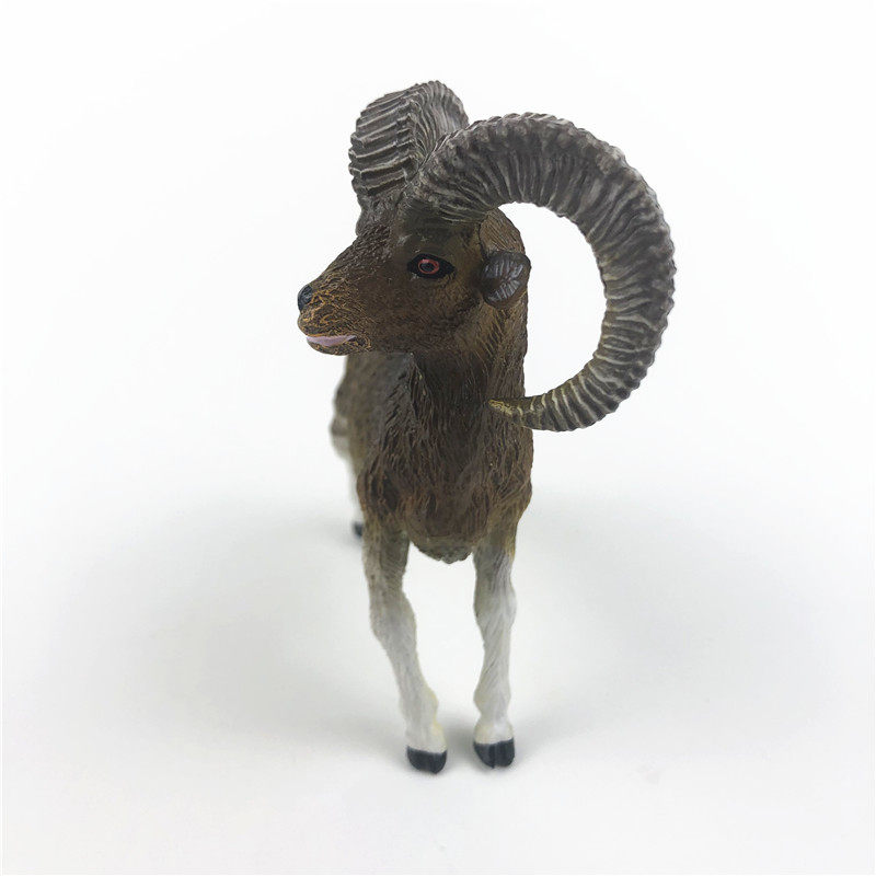 미국 AAA 3A 대량 시뮬레이션 동물 모델 큰뿔 양 염소 영양