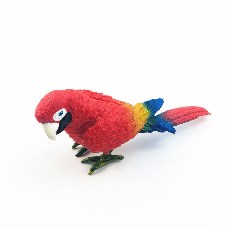 미국 AAA 3A 시뮬레이션 야생 동물 모델 앵무새 새 장식 대형