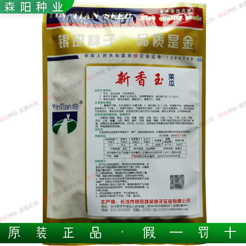 银田新香玉菜瓜种子早熟绿瓤酥甜瓜本地甜宝基地脆甜哈密香甜瓜籽