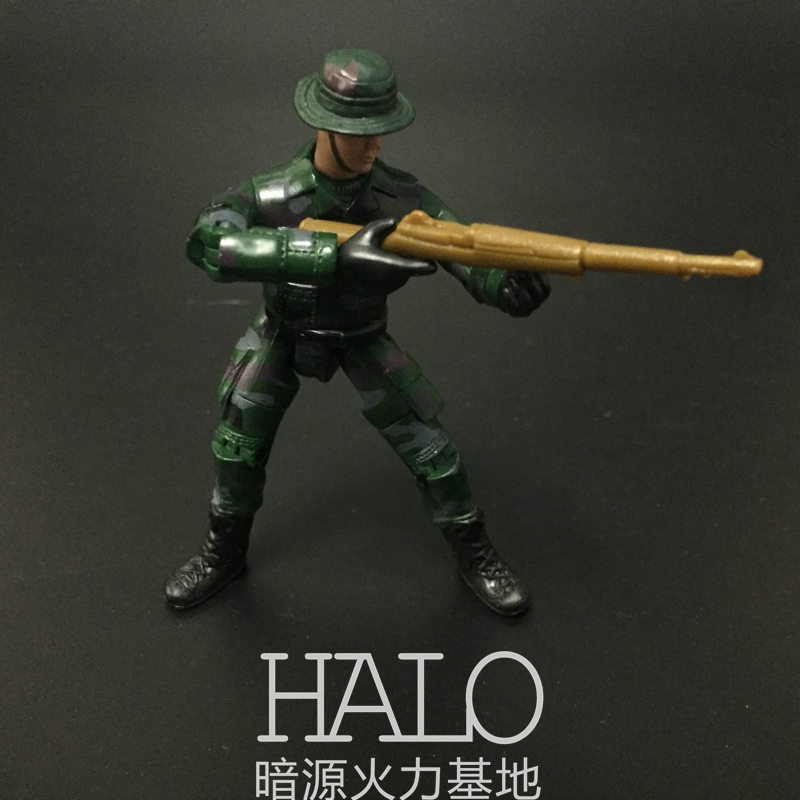 集美 GIJOE特种部队酸雨通用 3.75寸兵人 1:18军事人仔武器枪-封面