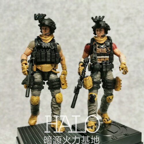 3.75寸兵人AF头盔配件武器