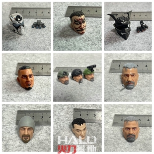 适配6寸GIJOE漫威 1/12雷霆行动力量战队战术头盔头雕夜视仪配件