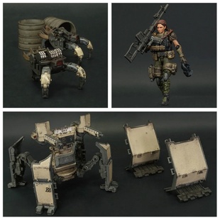 酸雨战争 1:18 3.75寸 FAV-A105泽伊内普/106沙地鼠挺进者107